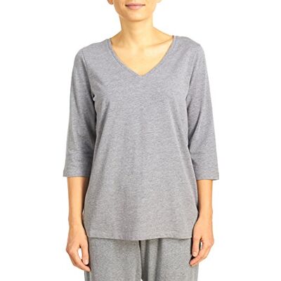 HUE Nachtshirt voor dames, Medium Grijs Hei, XL HUE Nachtshirt voor dames, Medium Grijs Hei, XL