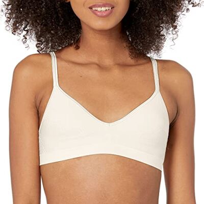 Hanes Vrouwen Ultimate Comfy Support Draadloze Bras, Porselein, L Hanes Vrouwen Ultimate Comfy Support Draadloze Bras, Porselein, L