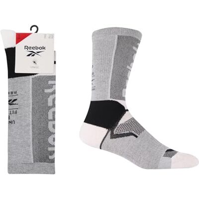 Reebok Technische fitness-sokken uniseks – ademend, hoge prestaties, voor sport-, fitness- en trainingssessies, wasbaar, 1 paar Reebok Technische fitness-sokken uniseks – ademend, hoge prestaties, voor sport-, fitness- en trainingssessies, wasbaar, 1 paar