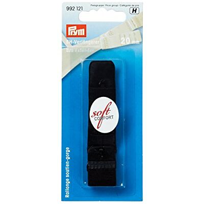 Prym beha Verlengstuk Zwart 3x1 (20 mm) haken 1 Stuk Prym beha Verlengstuk Zwart 3x1 (20 mm) haken 1 Stuk
