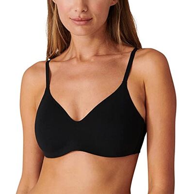Schiesser Damen Spacer BH mit Schale Bio Baumwolle 95/5 Organic Schiesser Damen Spacer BH mit Schale Bio Baumwolle 95/5 Organic