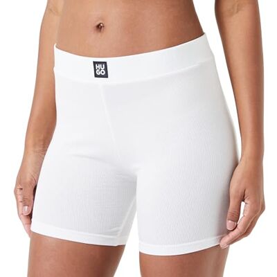HUGO BOSS Naiani_Cyclist pyjama voor dames, Open White110, M HUGO BOSS Naiani_Cyclist pyjama voor dames, Open White110, M