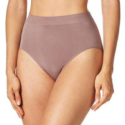Wacoal Women's B-Smooth Brief Panty, 838175, Deep Taupe, M Wacoal Women's B-Smooth Brief Panty, 838175, Deep Taupe, M