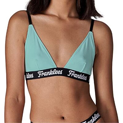 Franklees Dames Triangle Bralette Martini BH, Munt, XL Franklees Dames Triangle Bralette Martini BH, Munt, XL