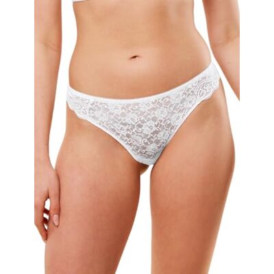 Triumph Dames Amourette Hipster String Underwear, wit, 42 Triumph Dames Amourette Hipster String Underwear, wit, 42