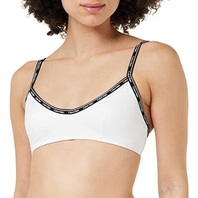 Calvin Bralette voor dames, Wit (Pvh Classic White), L Calvin Bralette voor dames, Wit (Pvh Classic White), L
