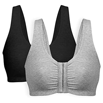 Bestform Dames Casual Value #5006014 BH, grijs/zwart (set van 2), 100, grijs/zwart (verpakking van 2), 44 Bestform Dames Casual Value #5006014 BH, grijs/zwart (set van 2), 100, grijs/zwart (verpakking van 2), 44