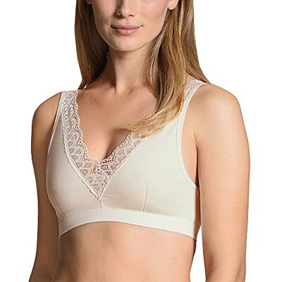 CALIDA Sweet Secrets beugelbeha voor dames, Albast crème, 75A CALIDA Sweet Secrets beugelbeha voor dames, Albast crème, 75A