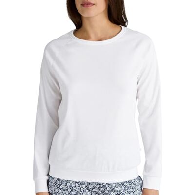 CALIDA Favourites Sleep Shirt lange mouwen Star white, maat 48-50, Star White, 48/50 CALIDA Favourites Sleep Shirt lange mouwen Star white, maat 48-50, Star White, 48/50