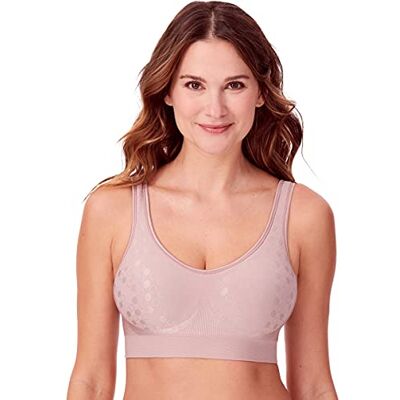 Bali Dames Comfort Revolution Draadloze BH met slimme maten volledige dekking Bali Dames Comfort Revolution Draadloze BH met slimme maten volledige dekking