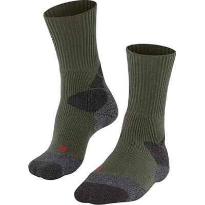 FALKE Dames wandelsokken TKX Expedition W So wol functioneel materiaal anti-blaren dik 1 paar, groen olijf 7830, 41-42 FALKE Dames wandelsokken TKX Expedition W So wol functioneel materiaal anti-blaren dik 1 paar, groen olijf 7830, 41-42