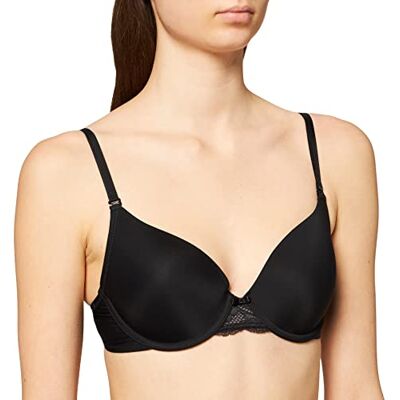 Triumph Lovely Micro Whpm Wired Padded Bra Dames, Zwart, 80C Triumph Lovely Micro Whpm Wired Padded Bra Dames, Zwart, 80C