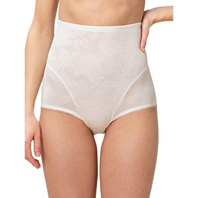 Triumph Dames Wild Rose Sensation Highwaist Panty ondergoed, Silk White, M Triumph Dames Wild Rose Sensation Highwaist Panty ondergoed, Silk White, M