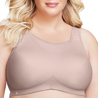 Glamorise No-bounce Camisole #1067 Sportbeha zonder beugel voor dames, 95H Glamorise No-bounce Camisole #1067 Sportbeha zonder beugel voor dames, 95H