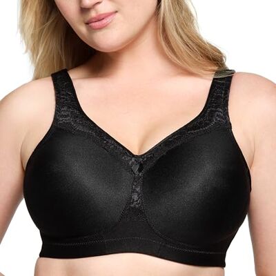 Glamorise MagicLift-beha zonder beugel nr. 1007, zwart, 80H Glamorise MagicLift-beha zonder beugel nr. 1007, zwart, 80H