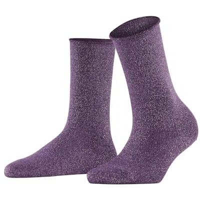 FALKE Dames Sokken Shiny W So lyocell eenkleurig 1 paar, Rood Wineberry 8761, 35-38 FALKE Dames Sokken Shiny W So lyocell eenkleurig 1 paar, Rood Wineberry 8761, 35-38