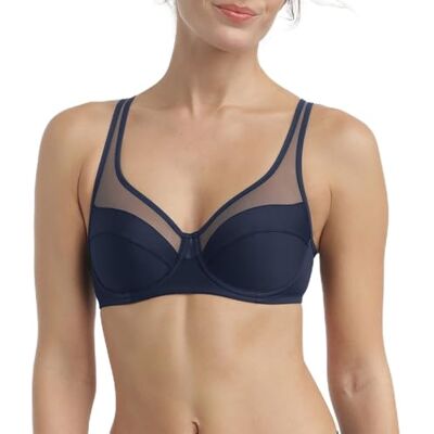 DIM Beha voor dames, Formeel Blauw, 75B DIM Beha voor dames, Formeel Blauw, 75B