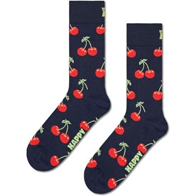 Happy Socks sokken met kersenprint leuke sokken van biologisch katoen voor dames en heren Happy Socks sokken met kersenprint leuke sokken van biologisch katoen voor dames en heren