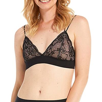 MAGIC BODYFASHION Dames Dream Bralette Lace Bralet zwart XS MAGIC BODYFASHION Dames Dream Bralette Lace Bralet zwart XS