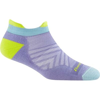Darn Tough Run No Show Tab voor dames, ultralicht, met kussen (stijl 1047) -, Lavendel, Medium Darn Tough Run No Show Tab voor dames, ultralicht, met kussen (stijl 1047) -, Lavendel, Medium