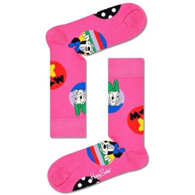 Happy Socks Daisy & Minnie Dot Sock, Kleurrijke en Leuke, Sokken voor Dames en Heren, Roze-Rood-Wit-Zwart-Geel-Groente-Blauw (41-46) Happy Socks Daisy & Minnie Dot Sock, Kleurrijke en Leuke, Sokken voor Dames en Heren, Roze-Rood-Wit-Zwart-Geel-Groente-Blauw (41-46)