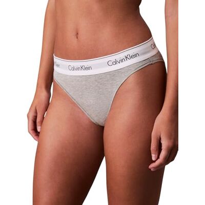 Calvin Dames HOGE BEEN TANGA LV00QF8524 Tanga, Grijs (Grijs Heather), XS, Grijs (Grey Heather), XS Calvin Dames HOGE BEEN TANGA LV00QF8524 Tanga, Grijs (Grijs Heather), XS, Grijs (Grey Heather), XS