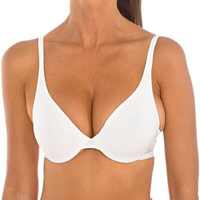 DIM Invisifree beha voor dames, met beugels, onzichtbare beha, Parelmoer, 70C DIM Invisifree beha voor dames, met beugels, onzichtbare beha, Parelmoer, 70C