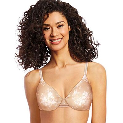 Bali One U Df3w11 Beha met beugel, volledige bedekking, gladmakend en licht corrigerend, 385D Bali One U Df3w11 Beha met beugel, volledige bedekking, gladmakend en licht corrigerend, 385D