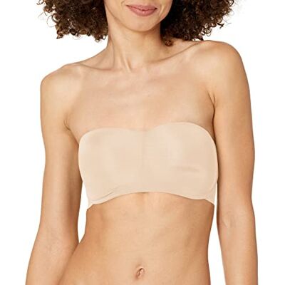 Maidenform Vrouwen Tailored Strapless Wire Free Bra, Amandel, S Maidenform Vrouwen Tailored Strapless Wire Free Bra, Amandel, S