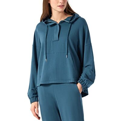 Schiesser Dames shirt met lange mouwen, pyjama-bovenstuk, zwart, 48 Schiesser Dames shirt met lange mouwen, pyjama-bovenstuk, zwart, 48