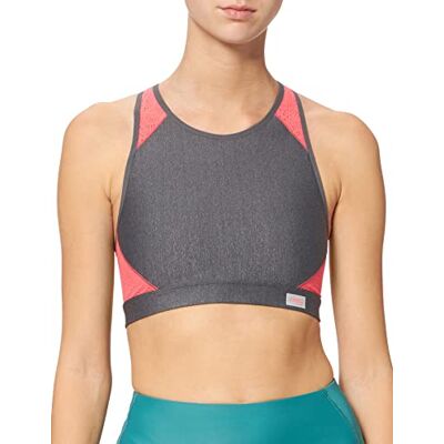 Sloggi Move Fly Top Sportbeha voor dames, meerkleurig (oranje Dark Combination M018), S Sloggi Move Fly Top Sportbeha voor dames, meerkleurig (oranje Dark Combination M018), S