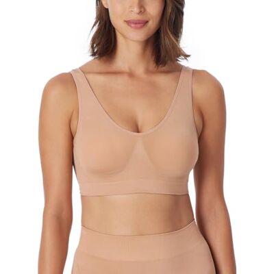 Schiesser Damen Soft BH mit herausnehmbaren Pads nahtlos Classic Seamless Schiesser Damen Soft BH mit herausnehmbaren Pads nahtlos Classic Seamless