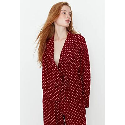 Trendyol Vrouw Polka Dot Geweven Pyjama Set dames Pyjamaset (2-Pack) Trendyol Vrouw Polka Dot Geweven Pyjama Set dames Pyjamaset (2-Pack)