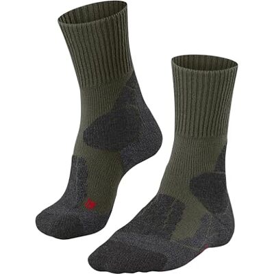 FALKE Dames Wandelsokken TK1 Adventure W So wol functioneel materiaal anti-blaar dik 1 paar, Groen Olive 7830, 37-38 FALKE Dames Wandelsokken TK1 Adventure W So wol functioneel materiaal anti-blaar dik 1 paar, Groen Olive 7830, 37-38
