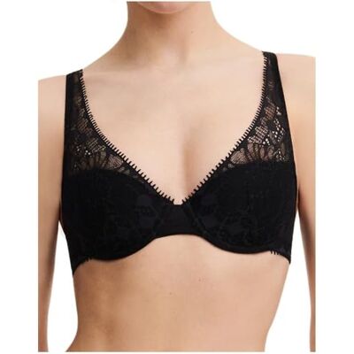 Chantelle Dames Day to Night Co Sg Coque Plong. Spacer T-shirt-beha, zwart, 70D Chantelle Dames Day to Night Co Sg Coque Plong. Spacer T-shirt-beha, zwart, 70D