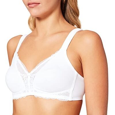 Triumph Modern kant+katoen N Beha dames, Wit, 95E Triumph Modern kant+katoen N Beha dames, Wit, 95E