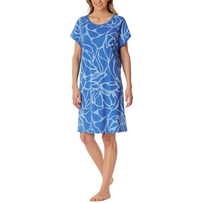 Schiesser Dames Korte Mouw Modern Nightwear Nachthemd, Lichtblauw_182545, 38, Lichtblauw_182545, 38 Schiesser Dames Korte Mouw Modern Nightwear Nachthemd, Lichtblauw_182545, 38, Lichtblauw_182545, 38