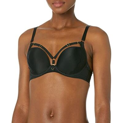 FREYA Dames Temptress Onderdraad gegoten Plunge T-Shirt BH, Zwart, 32GG US FREYA Dames Temptress Onderdraad gegoten Plunge T-Shirt BH, Zwart, 32GG US