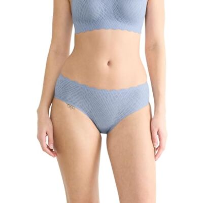 Sloggi Dames Zero Feel Bliss Hipster Slips, Bluish Gray, XS Sloggi Dames Zero Feel Bliss Hipster Slips, Bluish Gray, XS