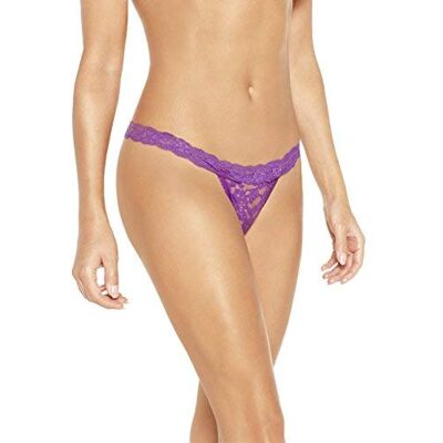 Sylvie Flirty Lingerie Damesstring Abby, paars (paars 36), Eén Maat grote maten Sylvie Flirty Lingerie Damesstring Abby, paars (paars 36), Eén Maat grote maten