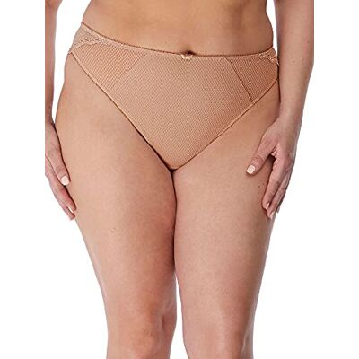 Elomi Charley Mid-Rise Braziliaanse slip voor dames, Reekalf, XXL Elomi Charley Mid-Rise Braziliaanse slip voor dames, Reekalf, XXL