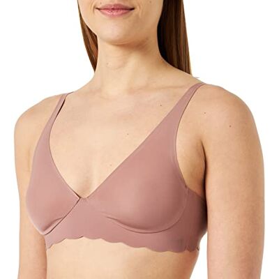 Sloggi Dames Zero Microfiber 2.0 H Soft Bra BH, Cacao, M Sloggi Dames Zero Microfiber 2.0 H Soft Bra BH, Cacao, M