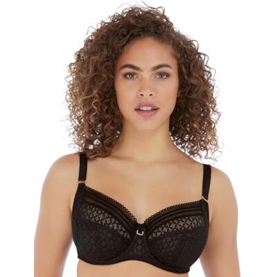 FREYA Viva Lace Side Support BH, Kant Noir, 65J FREYA Viva Lace Side Support BH, Kant Noir, 65J