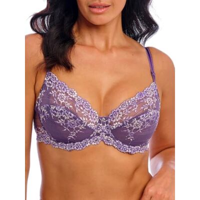 Wacoal Vrouwen Embrace Lace Onderdraad BH Volledige dekking, Grape Comp Mult, 36DD Wacoal Vrouwen Embrace Lace Onderdraad BH Volledige dekking, Grape Comp Mult, 36DD