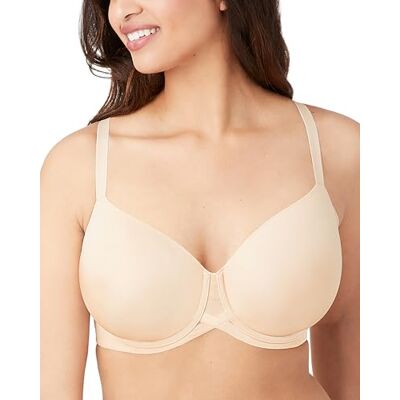 Wacoal Ultimate Side Smoother Contour BH voor dames, Beige Beige (Zand), 80E Wacoal Ultimate Side Smoother Contour BH voor dames, Beige Beige (Zand), 80E