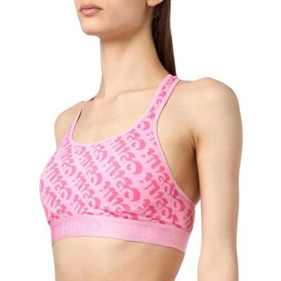 HUGO Bralette PAD SL DESI, Open pink690, L HUGO Bralette PAD SL DESI, Open pink690, L