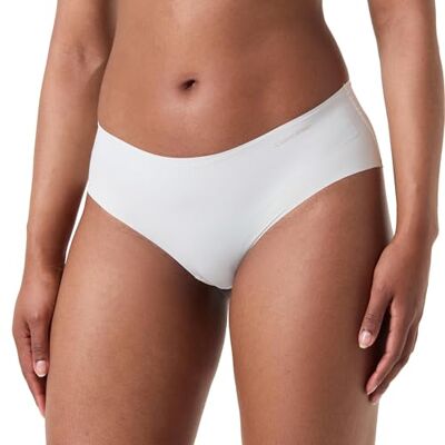 Calvin Dames hipster katoen met stretch, wit (ivory), 3XL Grote maten Calvin Dames hipster katoen met stretch, wit (ivory), 3XL Grote maten