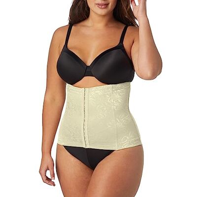 Maidenform Take Inches Off – taille-nipper, hoge taille, platte buik, dames, beige (blush), M Maidenform Take Inches Off – taille-nipper, hoge taille, platte buik, dames, beige (blush), M