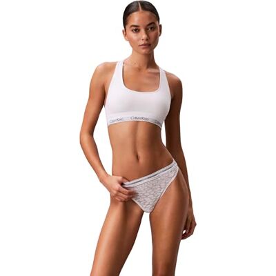 Calvin String met hoge pijpen voor dames, Wit, XL Calvin String met hoge pijpen voor dames, Wit, XL