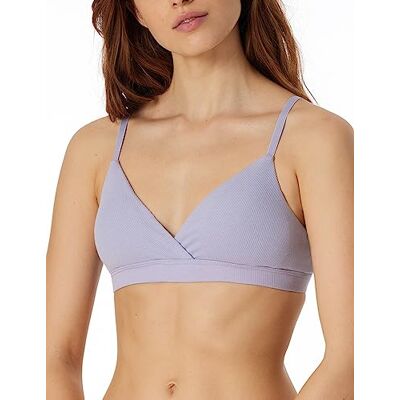 Schiesser Pure Rib damesbeha met uitneembare pad, paars, 80C Schiesser Pure Rib damesbeha met uitneembare pad, paars, 80C